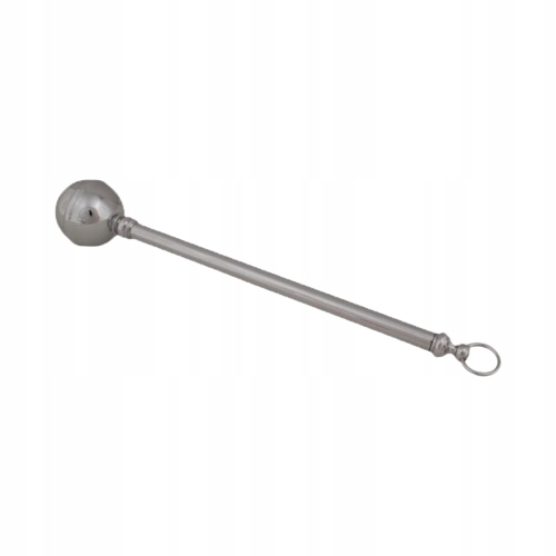 Kropidło Kulkowe Długie Mosiężne Niklowane 31cm
