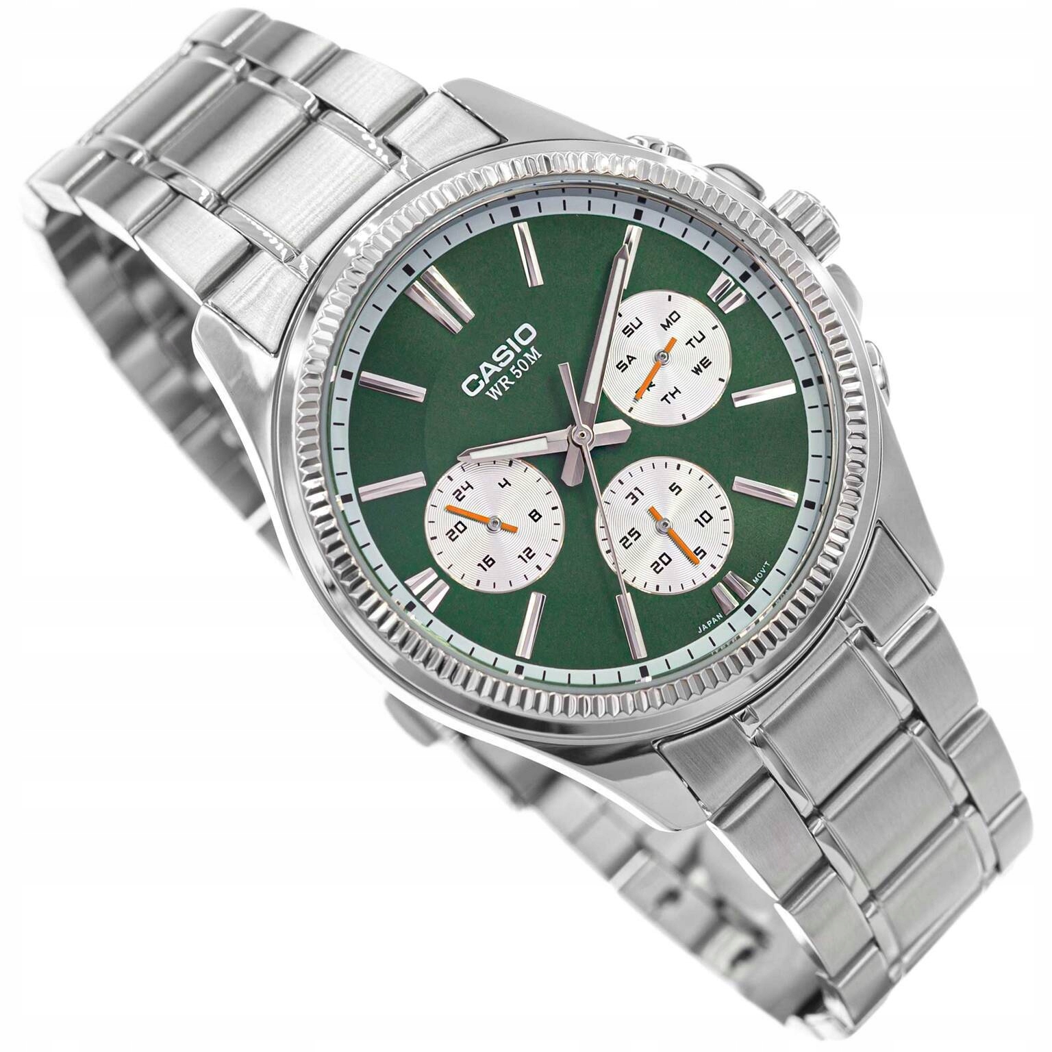 Pánské Hodinky Casio MTP-1375PD-3AVEF Klasický Náramek Datumovka Neobrite