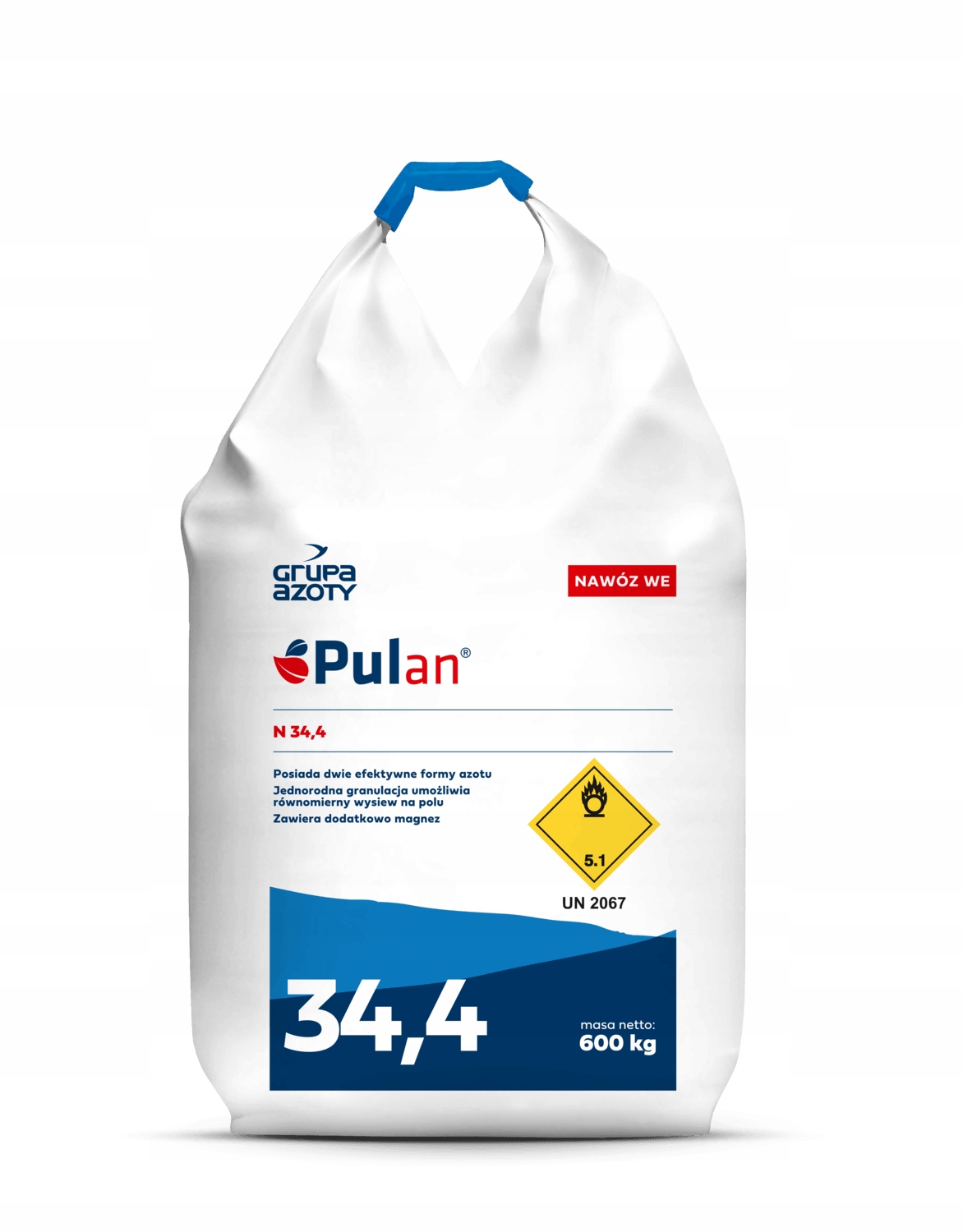 Saletra Amonowa, Pulan Bigbag 600 kg, Saletra Polska, Saletra Grupa Azoty