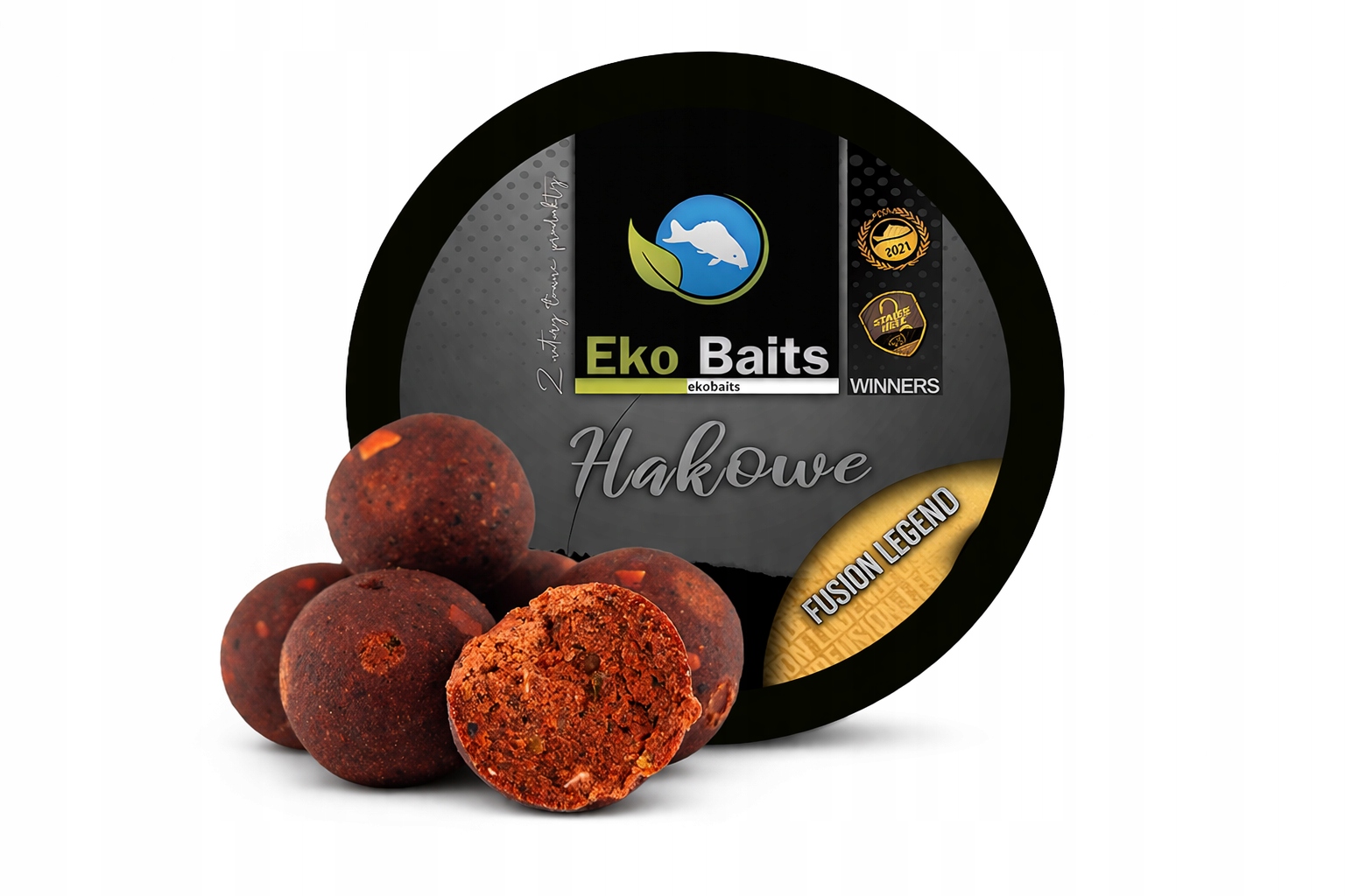Kulki Hakowe na Karpia 28 mm Fusion Legend Squid Bergamotka Eko Baits