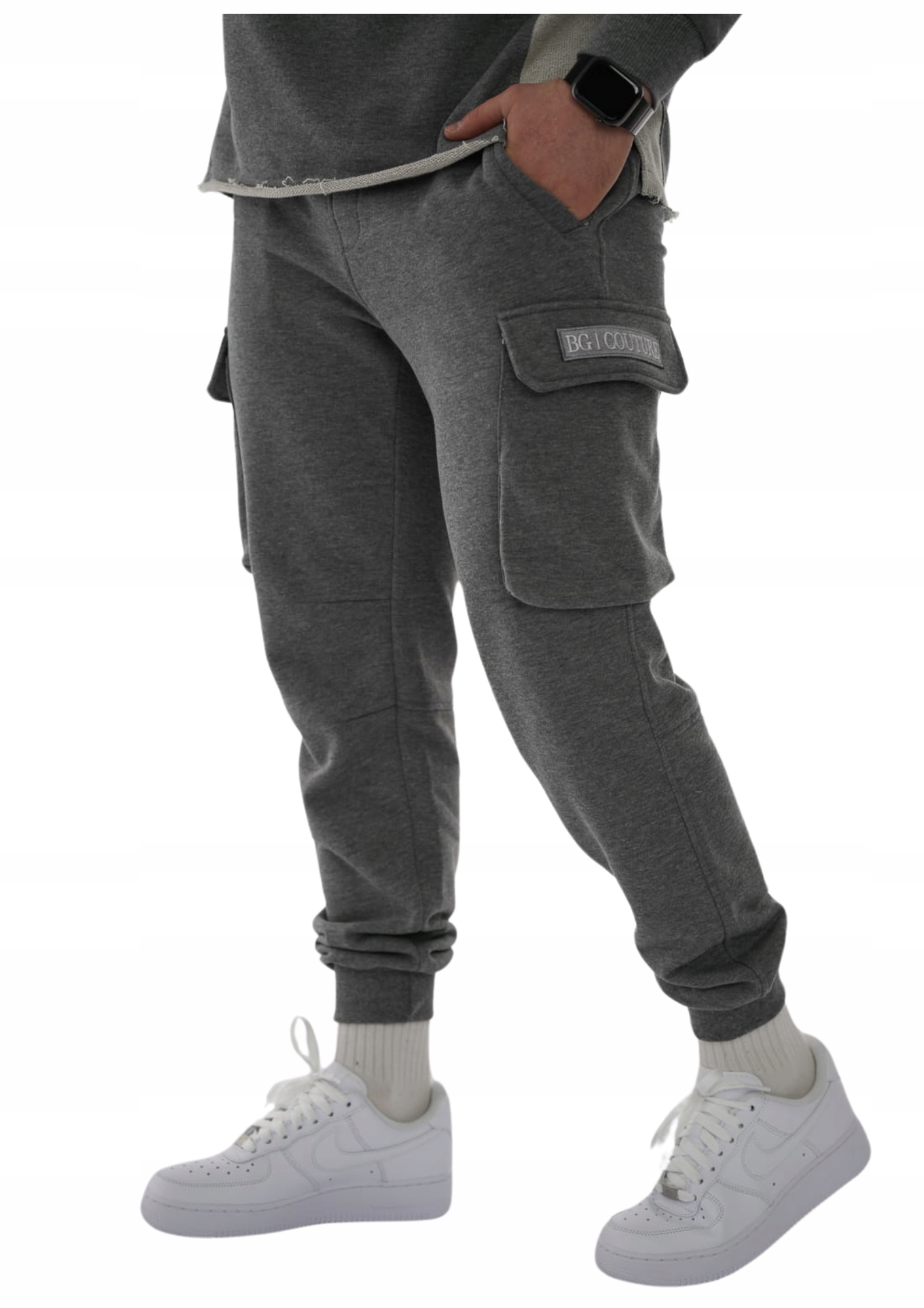 Kalhoty Bg Hacker Brandenburg Couture šedé L