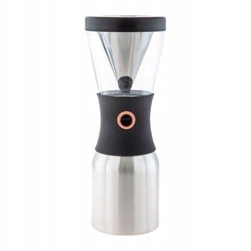 Asobu Cold Brewer kávovar na ľadovú aj horúcu kávu strieborný