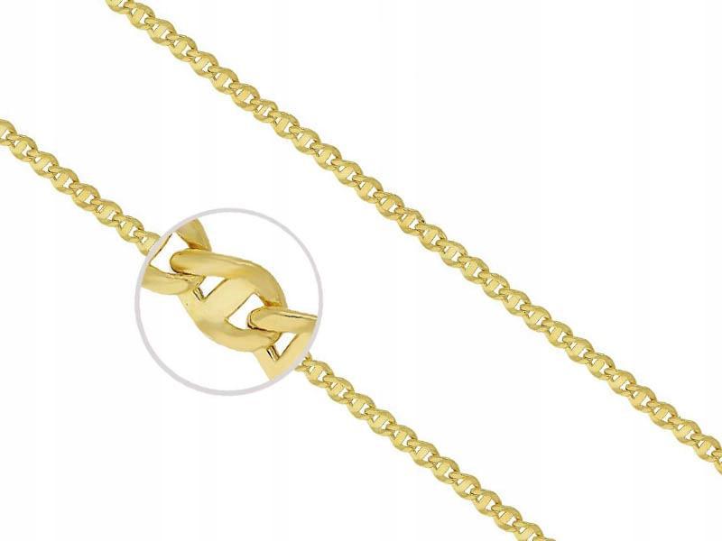 Zlatý řetízek 585 marina gucci 60 cm 3,68 g módní dárek vazba