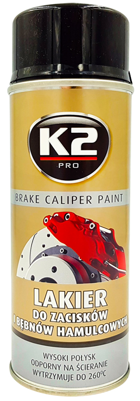 

K2 Brake Caliper Lakier Do Zacisków Czarny 400ML