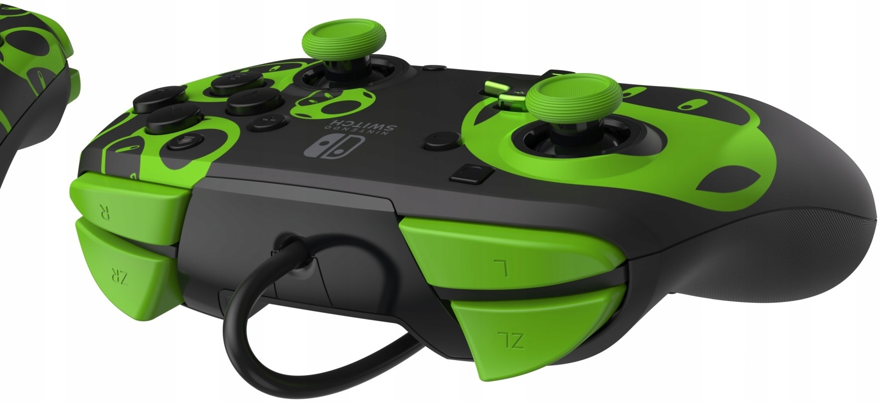 PDP SWITCH Pad przewodowy 1Up Glow In The Dark Złącza mini jack 3.5 (audio)