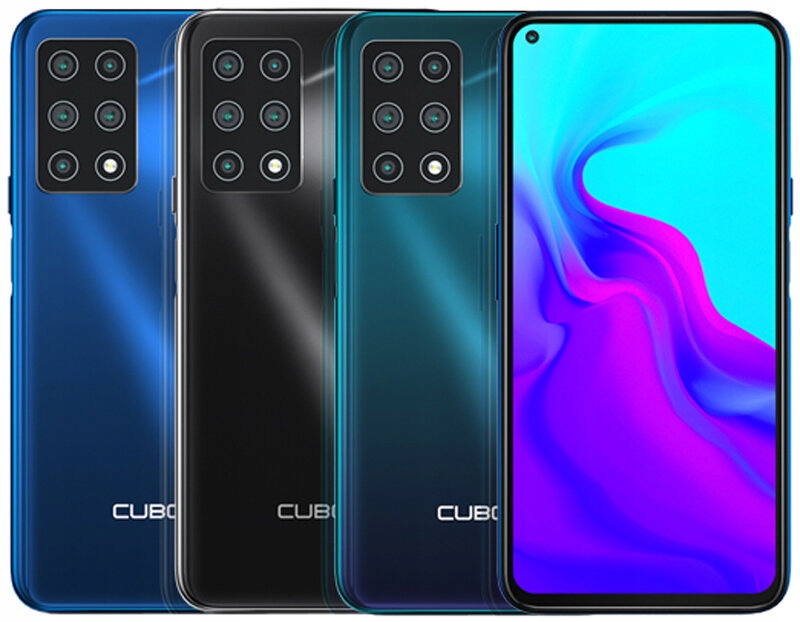 Smartfon Cubot X30 8/256 GB Android 10 Dual NFC Wbudowana pamięć 256 GB