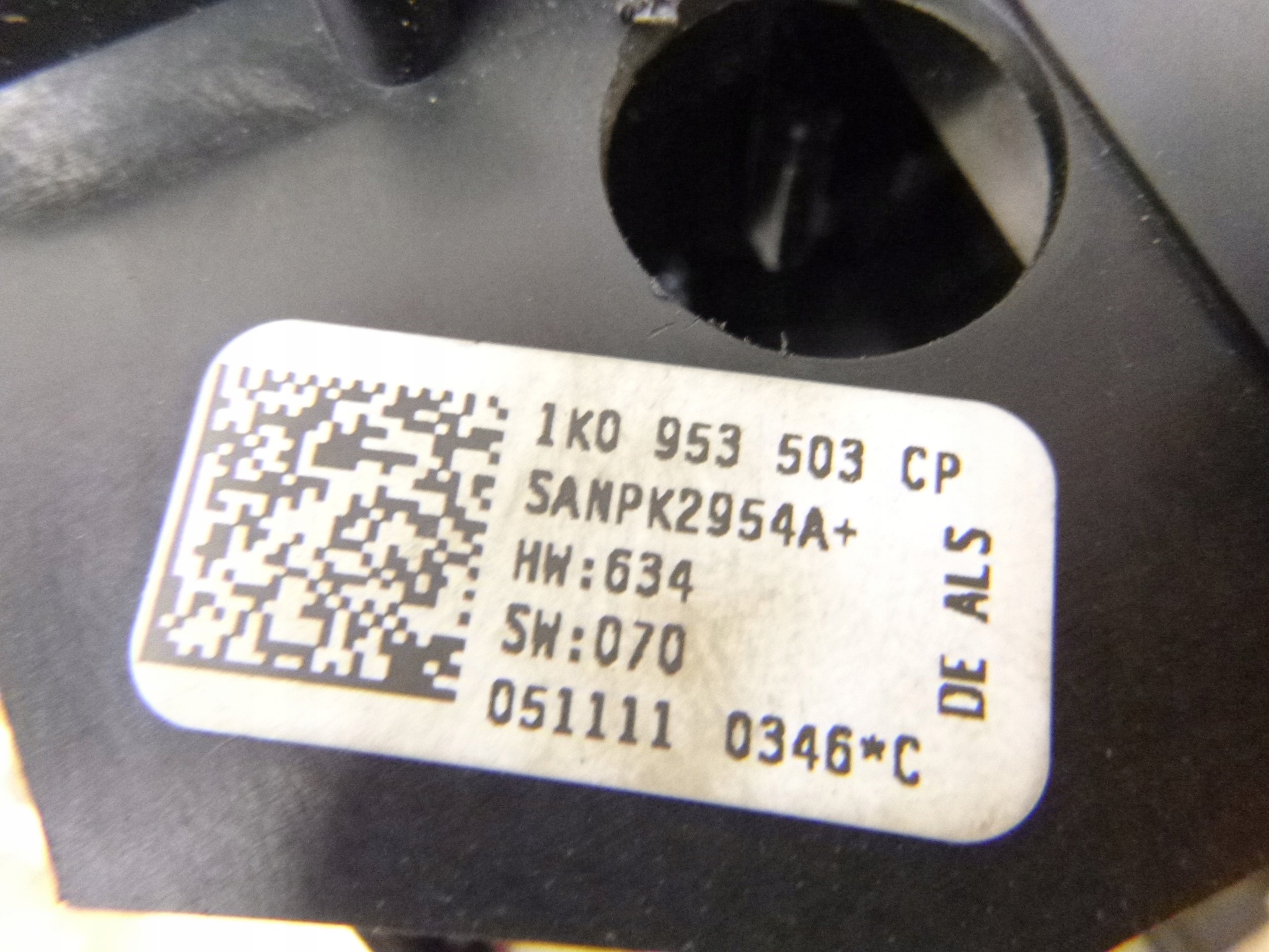 switch PAJAK VW GOLF V TOURAN JETTA 03-09 MFA TEMPOMAT 1K0953549AF
