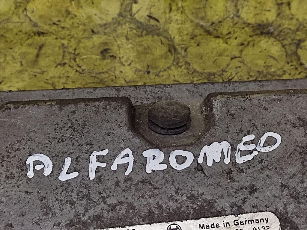 ALFA ROMEO 147 control unit of the engine 55198491