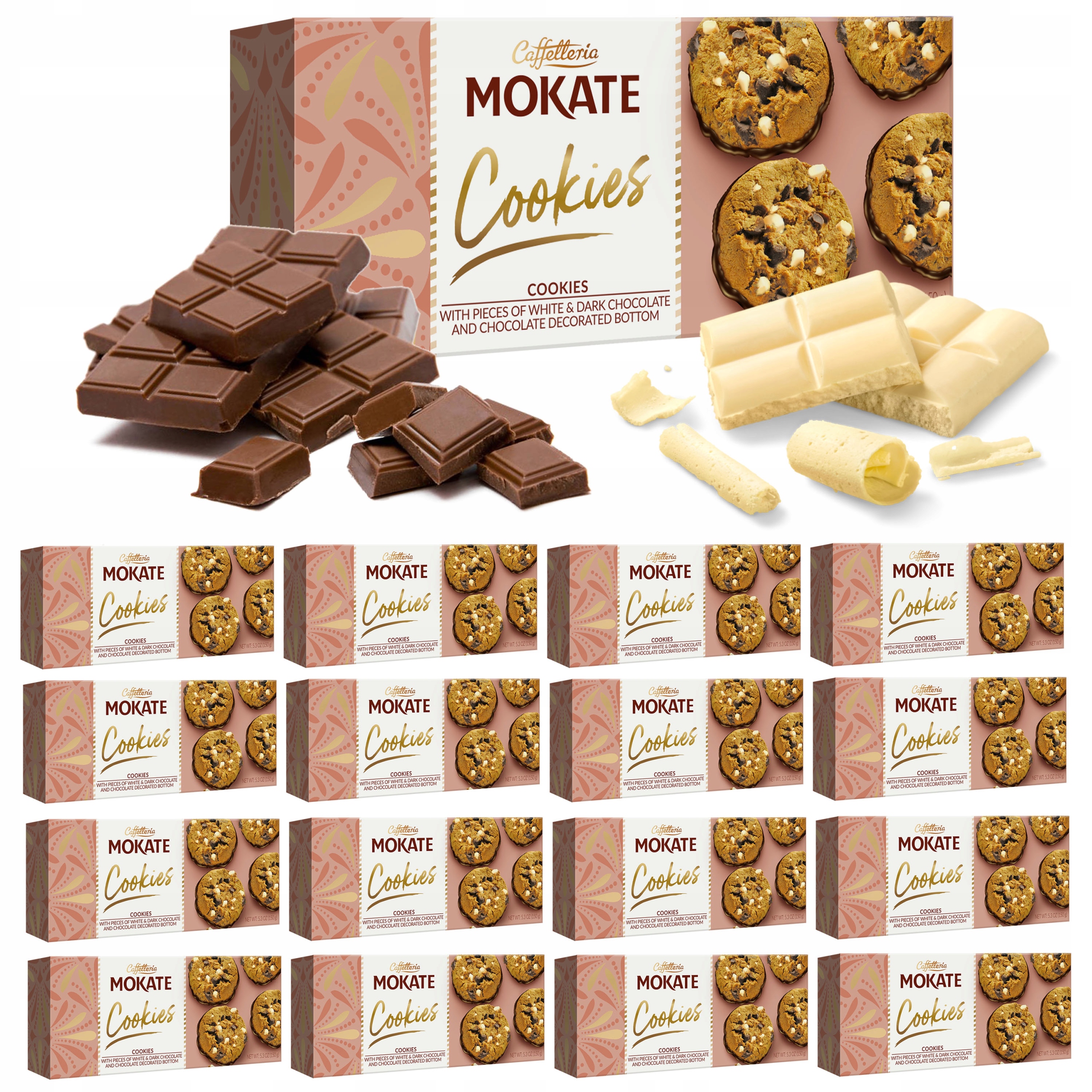 Ciastka Kruche z kawałkami czekolady 150 g Mokate