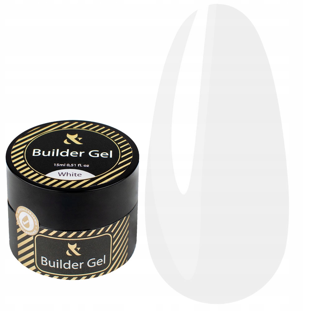 F.o.x Builder gel White bílý 30 ml