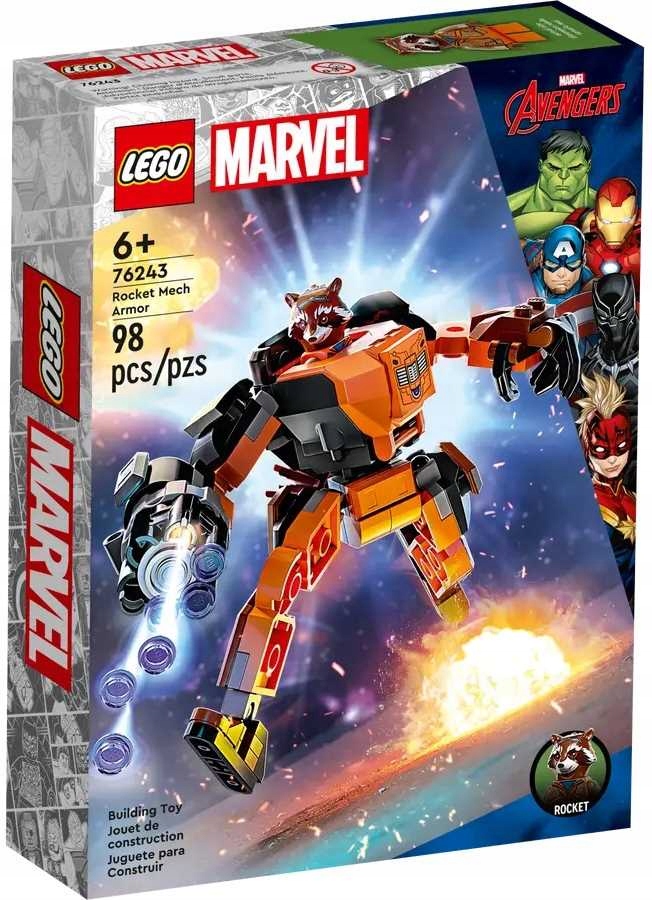 76243 Lego Heroes Mechanické brnění Rocketa