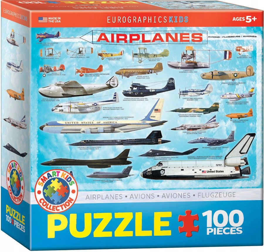 

Eurographics 100 El. smartkids airplanes 6100-0086
