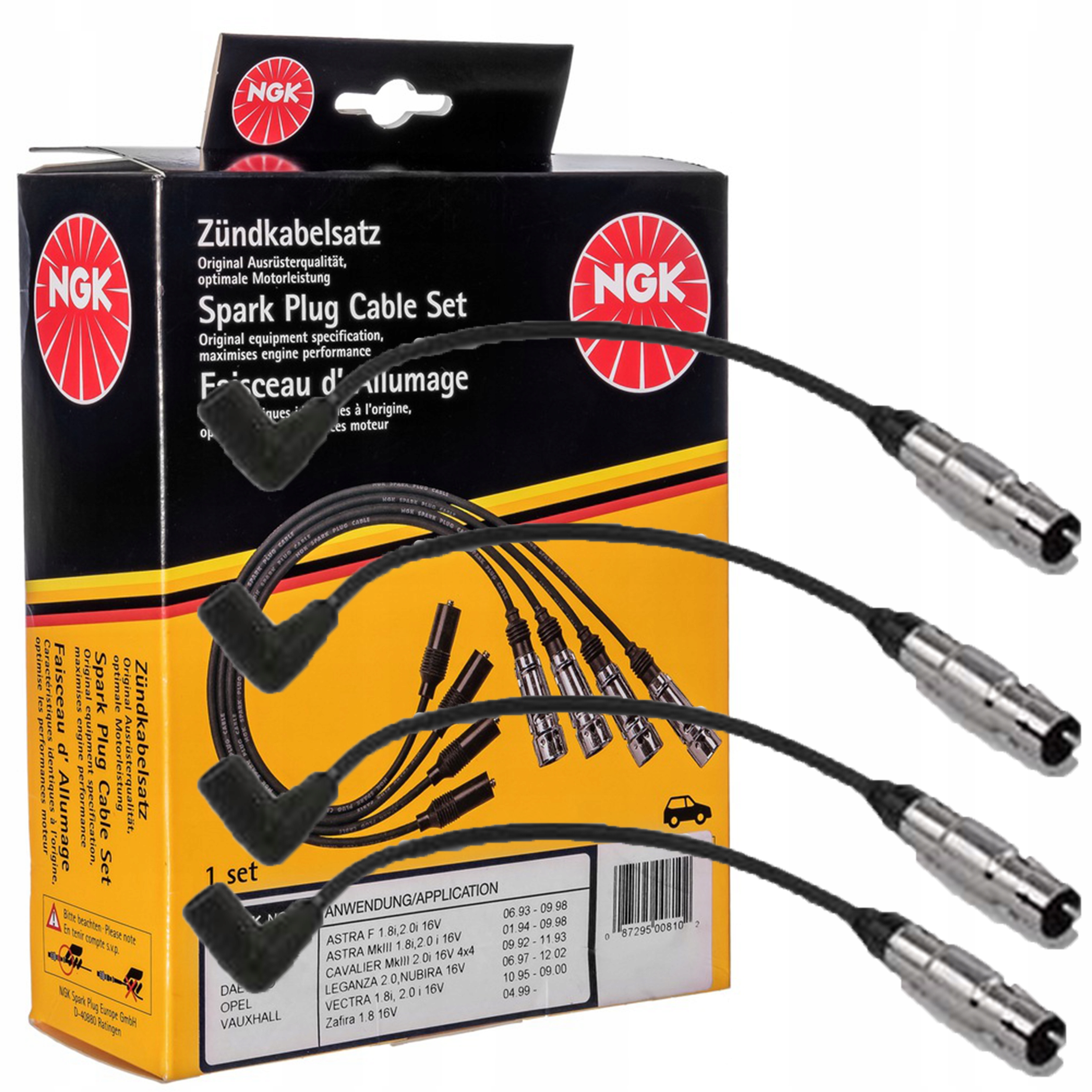 NGK дроти запалювання 7015 VW PASSAT B5