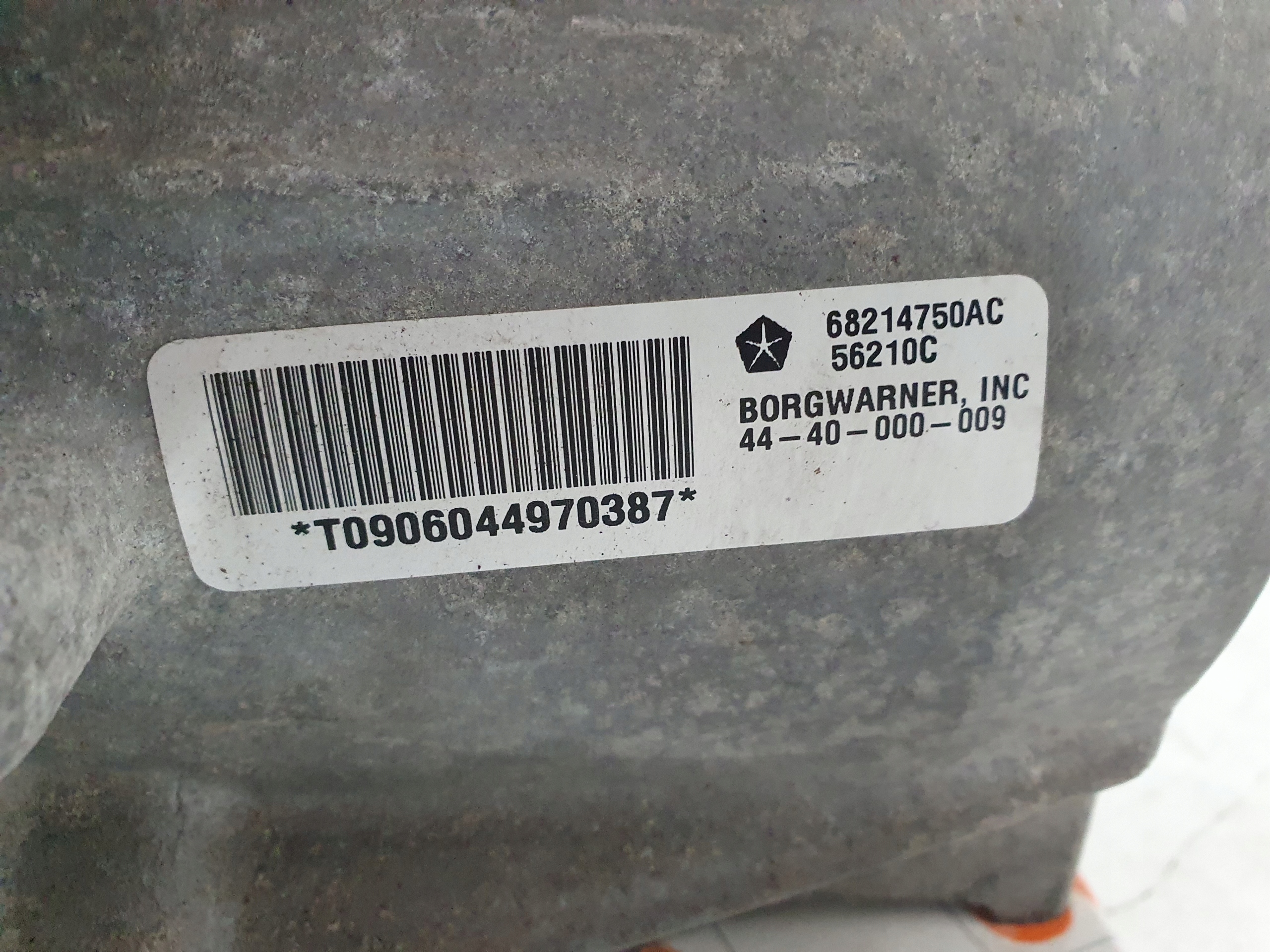 Dodge Challenger 4x4 3.6 AWD REDUKTOR getriebe getriebe 68214750AC