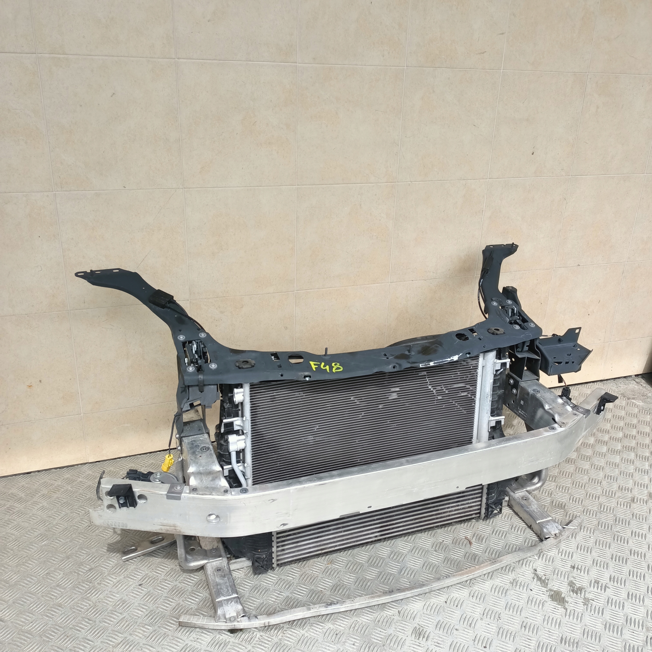 support panel for radiators radiator pillar BMW X1 F48 1.5d 2019 ROK