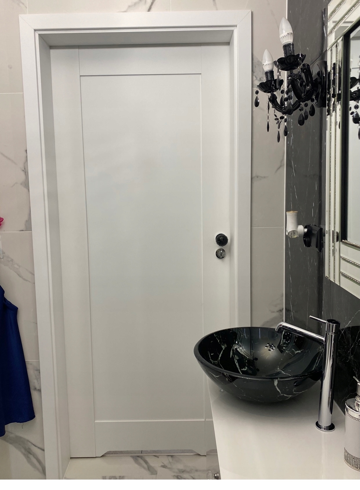 CZARNE DRZWI WEWNĘTRZNE GLAMOUR ELEGANCE WINDOOR PRODUCENT Strona lewe prawe