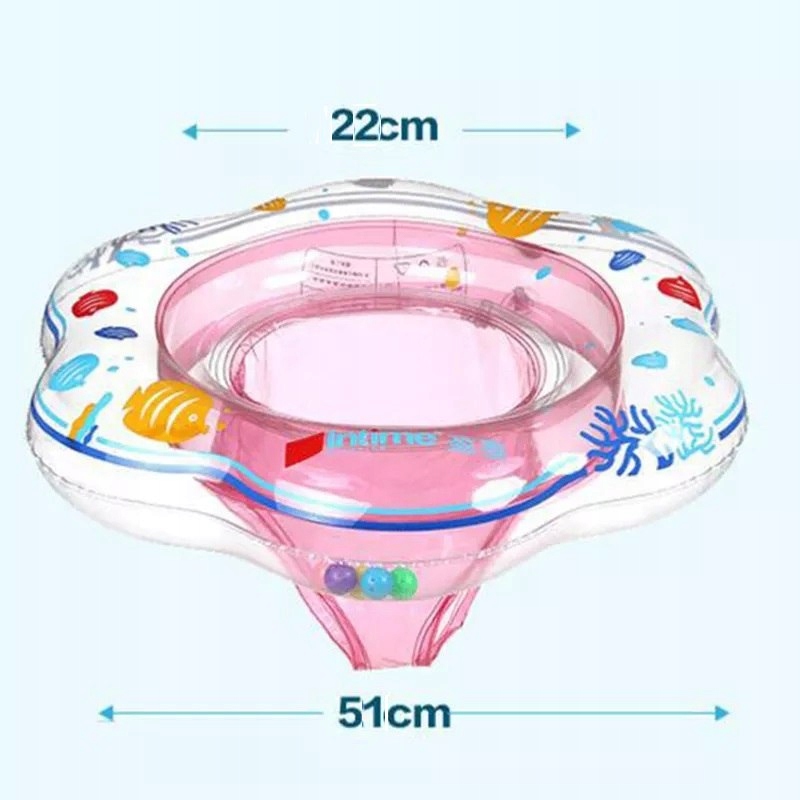 FOTELIK KÓŁKO DO PŁYWANIA GRZECHOTKI 313R Marka Luxma