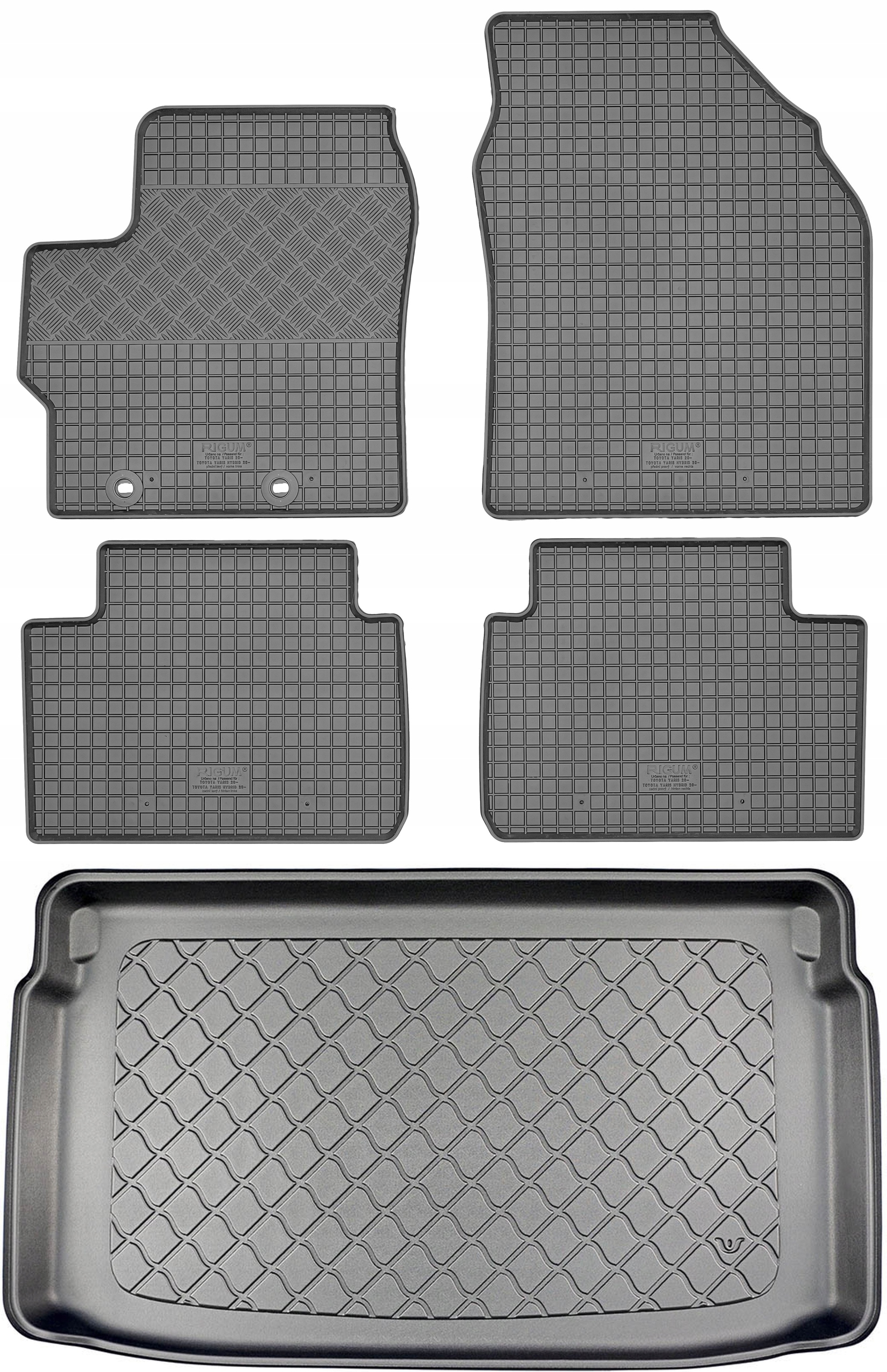 Toyota Yaris XP210 Hybrid Hb 2020 Koberce rohože