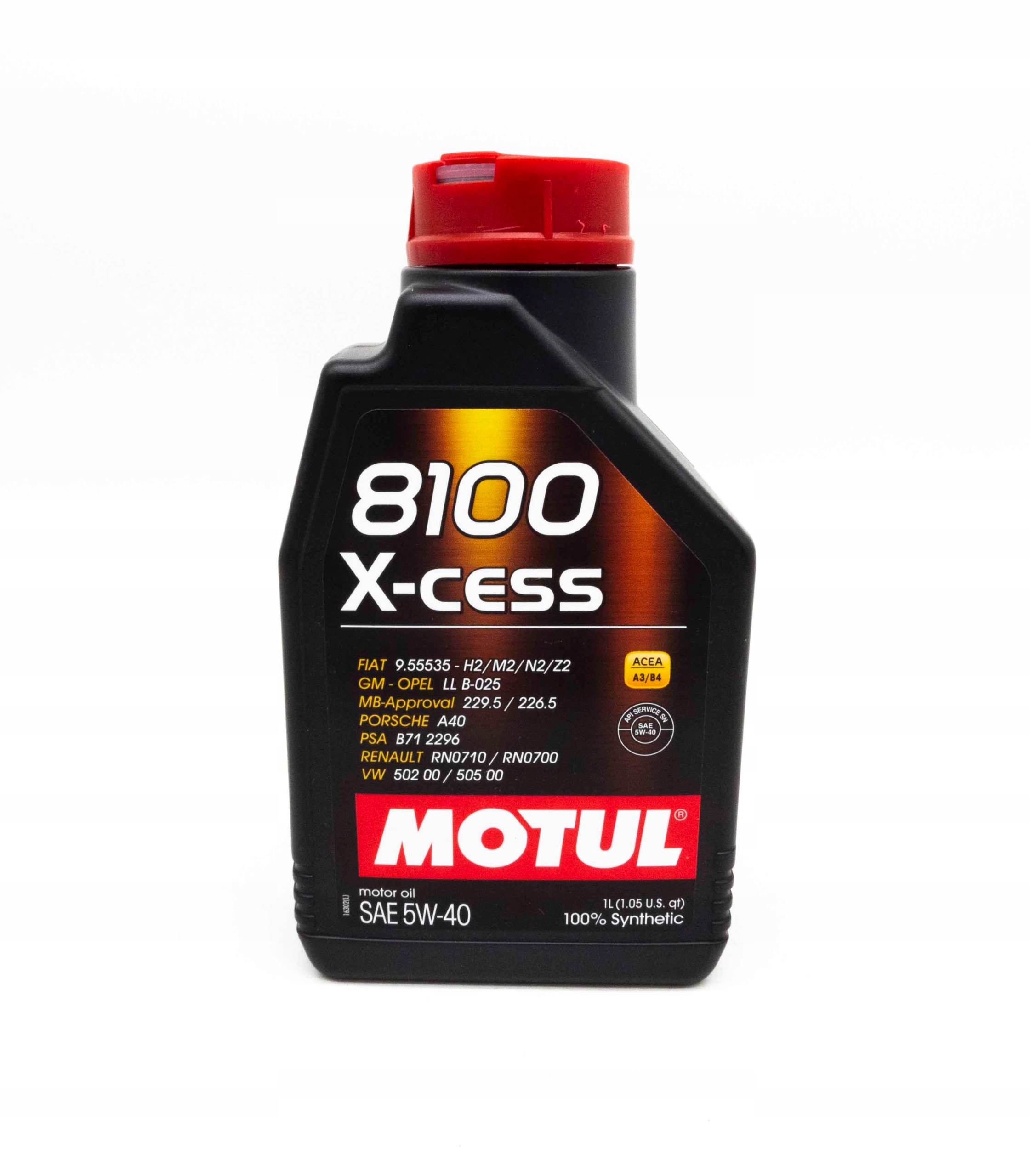 

Olej Motul 5W/40 8100 X-cess 1L Motul