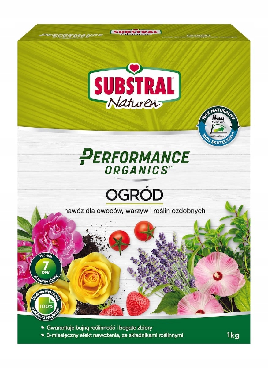 

Nawóz granulowany do ogrodu 1kg Substral