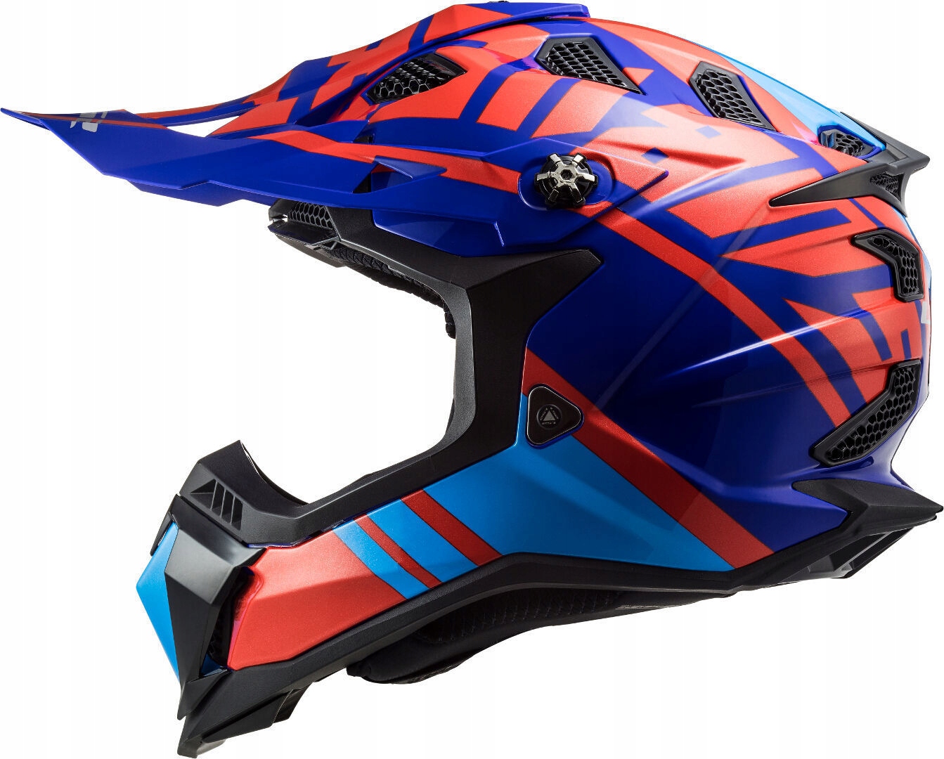 KASK LS2 MX700 SUBVERTER EVO GAMMAX RED BLUE XL Obwód głowy 61-62 cm