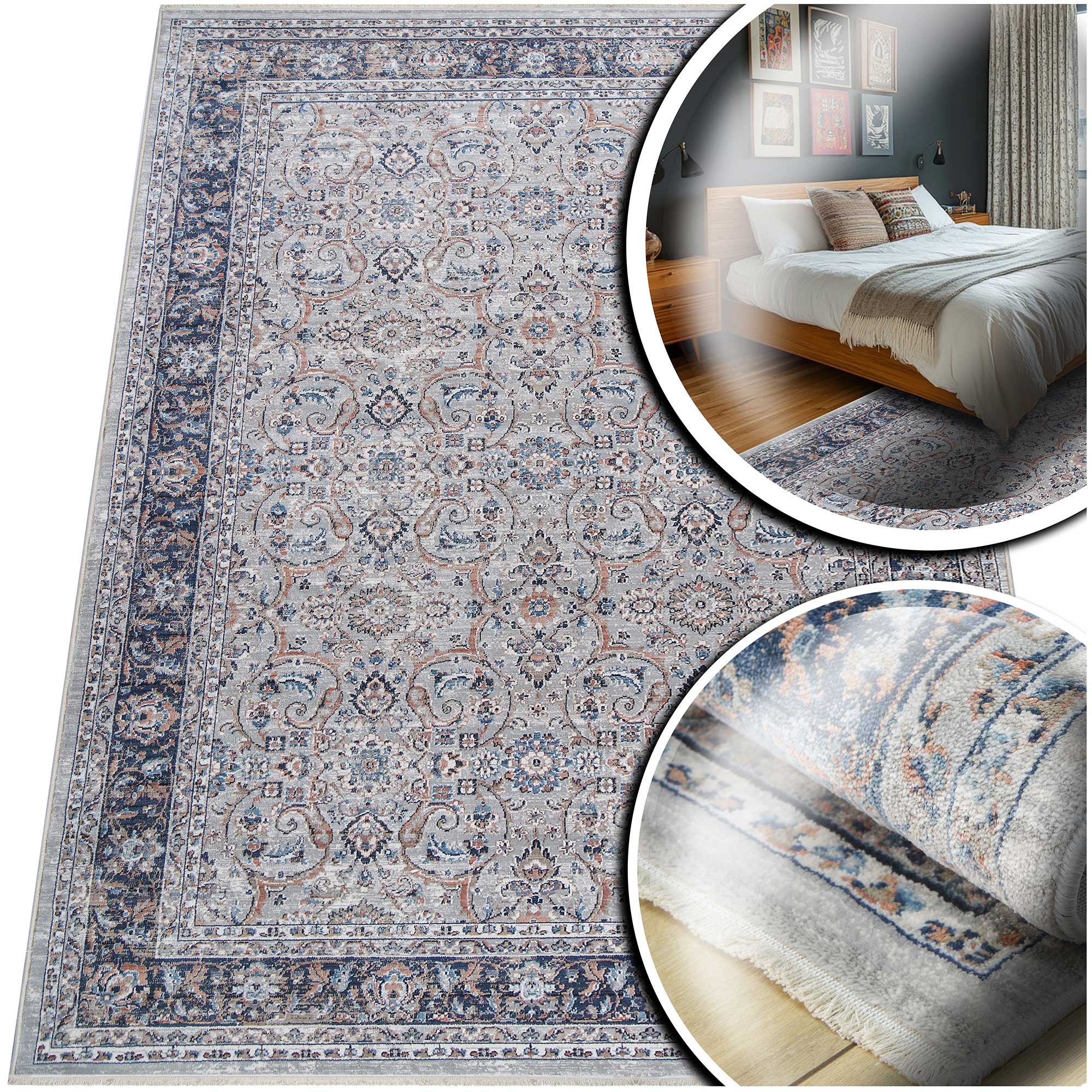 Barevný Koberec Do Obývacího Pokoje San Sebastian Koberec Do Ložnice Vintage 60x100