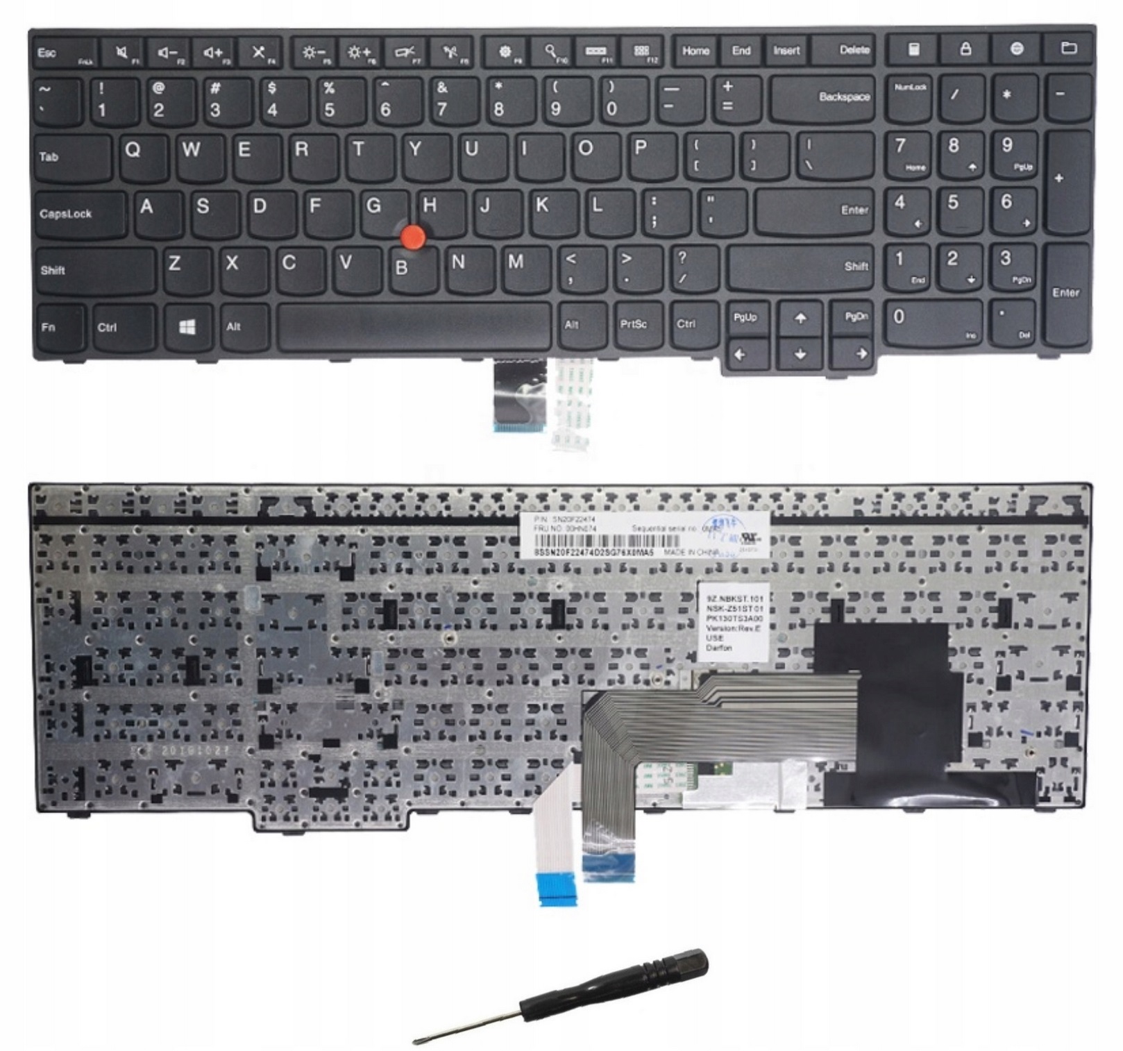 

Klawiatura Lenovo ThinkPad E531 E540 E545 L540 T54