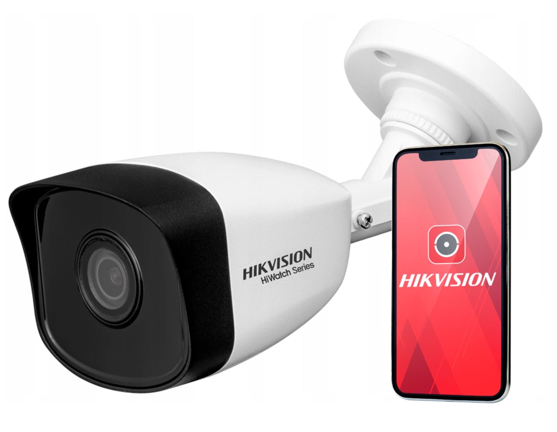 

Kamera Zewnętrzna Ip Hikvision PoE 4Mpx IR30m Apka