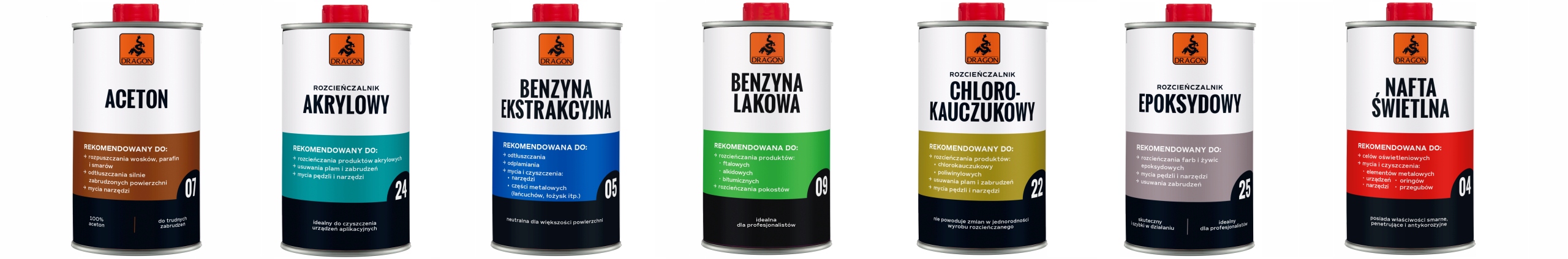 DRAGON ROZCIEŃCZALNIK DENATURAL 5 L FIOLET TW EAN (GTIN) 5903649010278