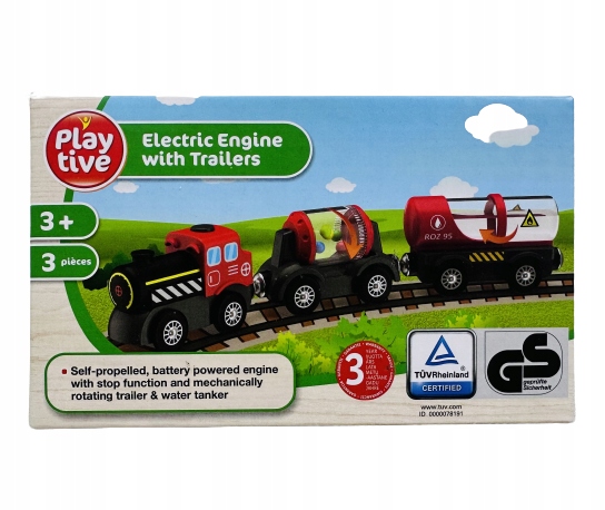 

Playtive elektryczna lokomotywa z wagonikami 3elem