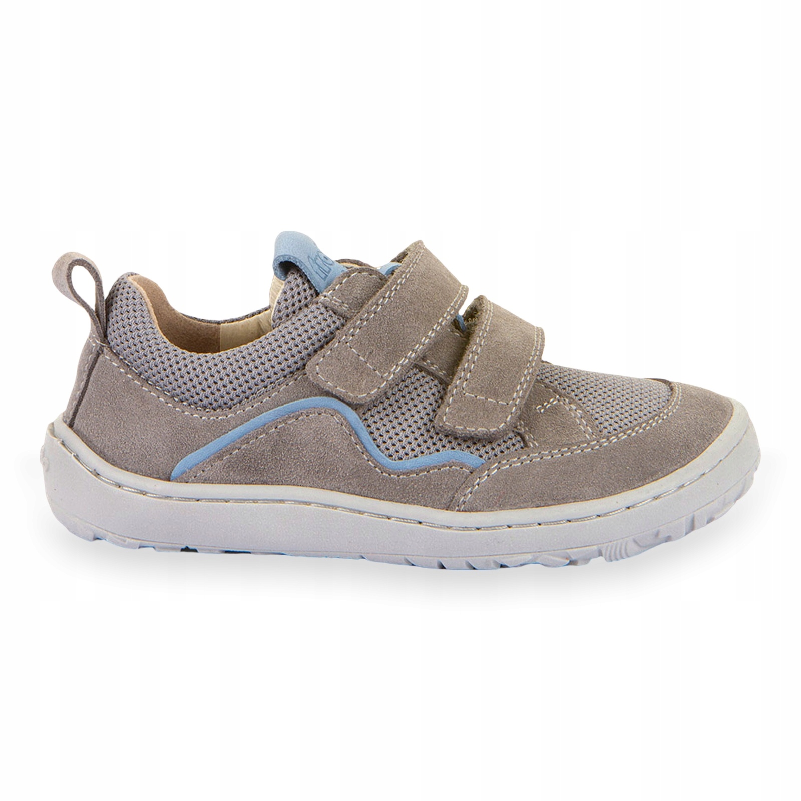 Buty barefoot sneakersy lekkie dziecięce Froddo Baze Grey na rzepy 25
