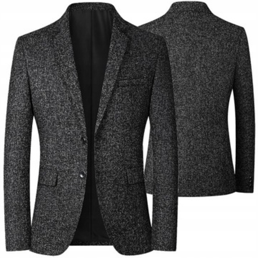 CASUAL MODNA MARYNARKA BIZNESOWA MĘSKA SLIM STYLL