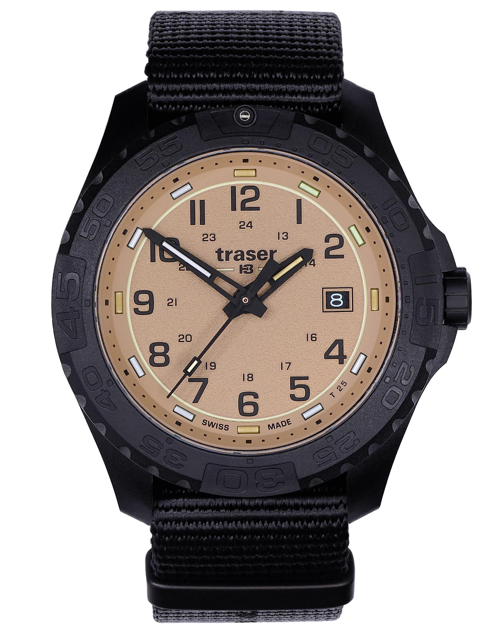 Nové Originální Pánské Hodinky Traser 111758 P96 Odp Color Sand Spectrlight