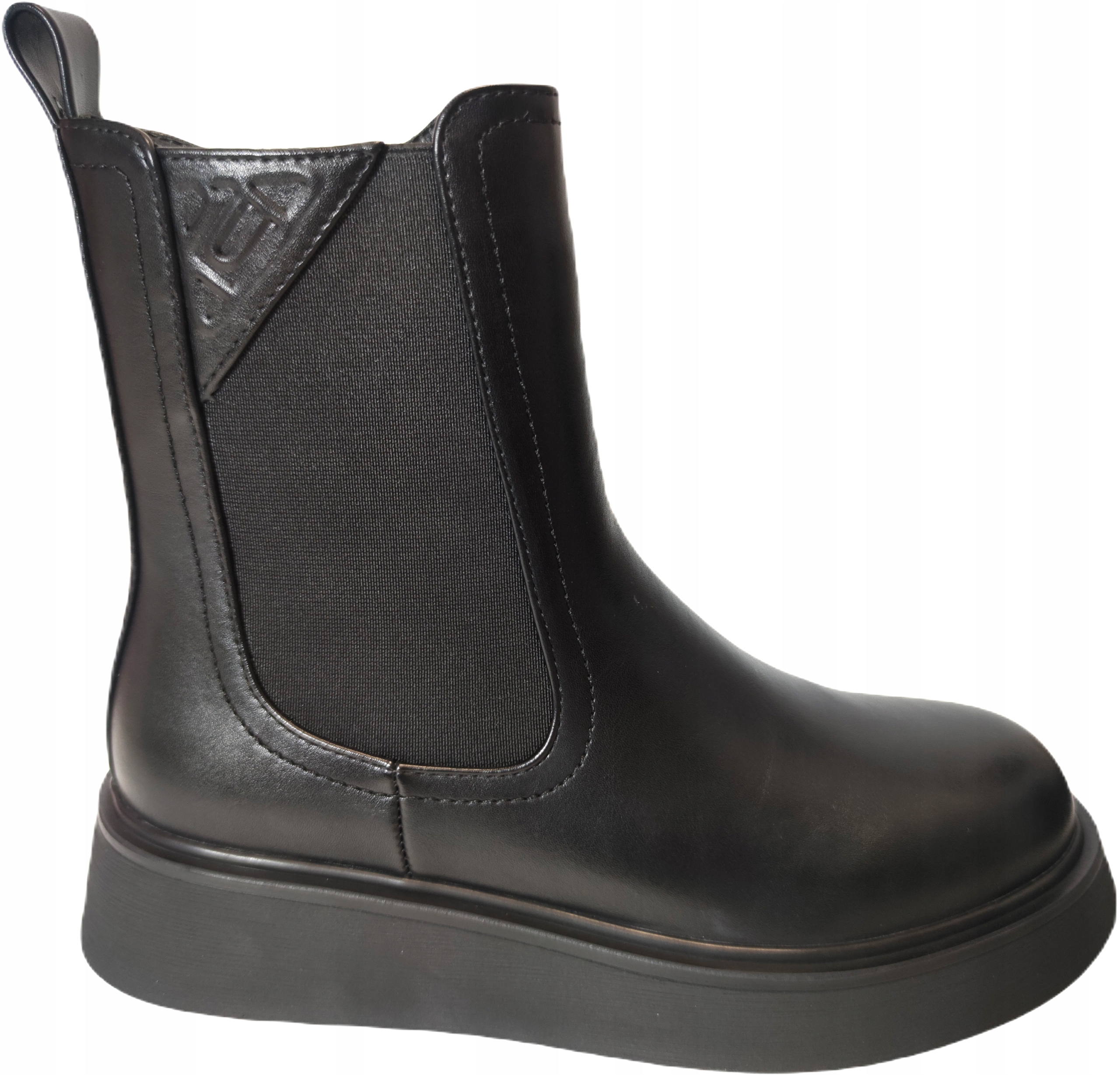 Modne botki PLATFORMA SZTYBLETY FILIPPO 4069 r37 Model DPT4069/22 BK