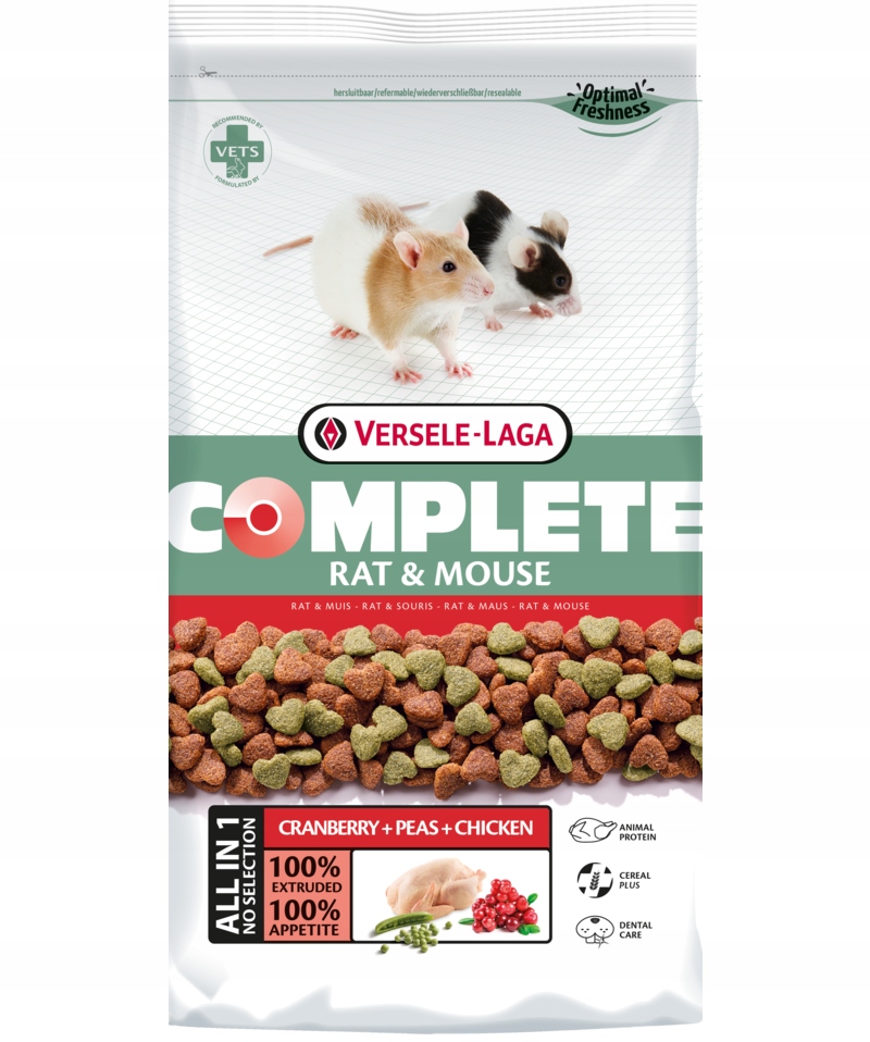 Levně Versele-laga Rat & Mouse Complete 2kg Kompletní krmivo pro potkany a myši