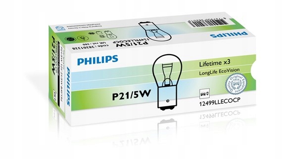 Philips P21/5W 5 W 12499LLECOCP 1 szt.