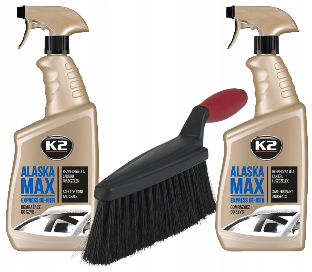 

2 x Odmrażacz Vikan Szczotka do śniegu 521552