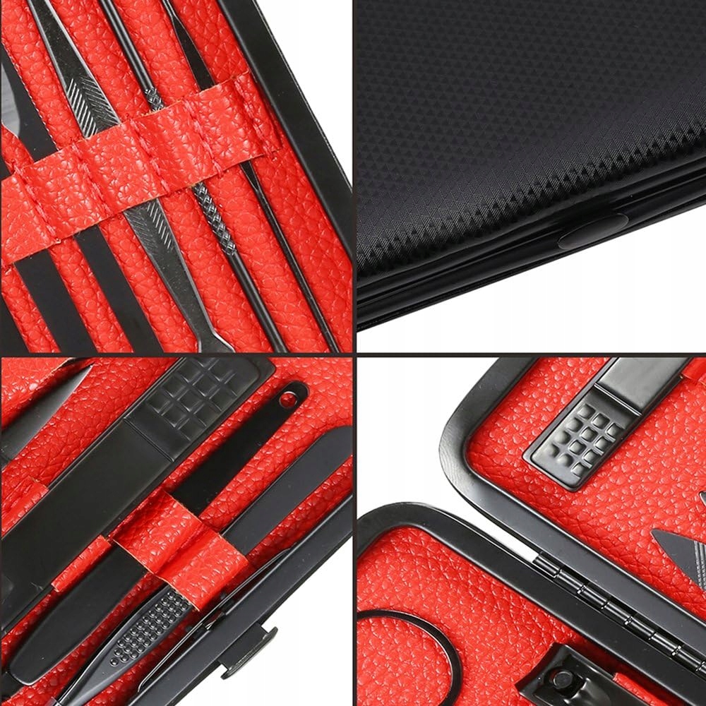 PROFESJONALNY ZESTAW DO MANICURE PEDICURE 15 SZTUK NARZĘDZI DO PAZNOKCI Kod producenta Zestaw do manicure 15 elementów stal + etui