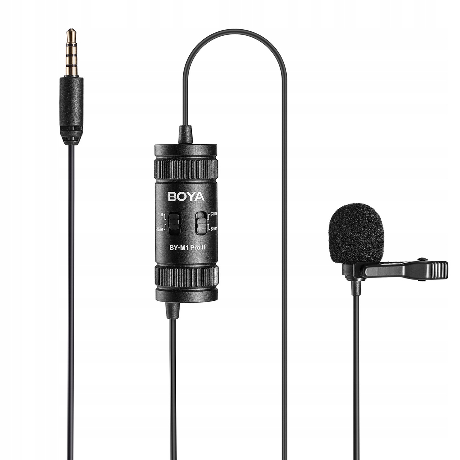 Kravatový Mikrofon Boya BY-M1 Pro II 3.5 MM Trrs 6 M Kondenzátorový