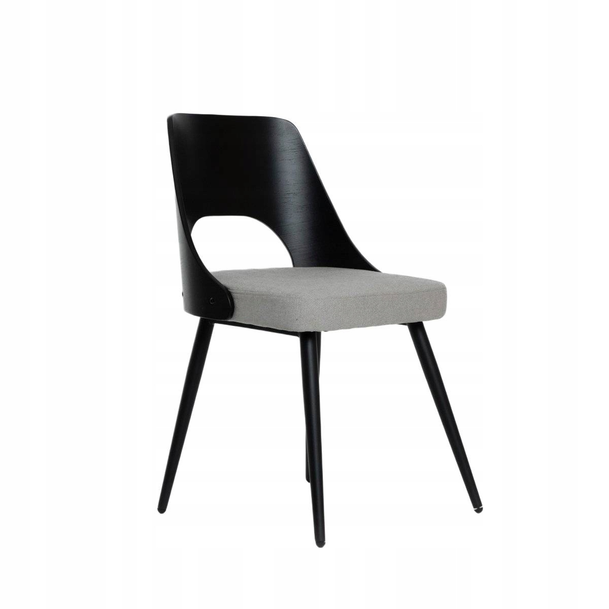 Stolička Helic čierna 48,5x54,5x76,5 cm Homla