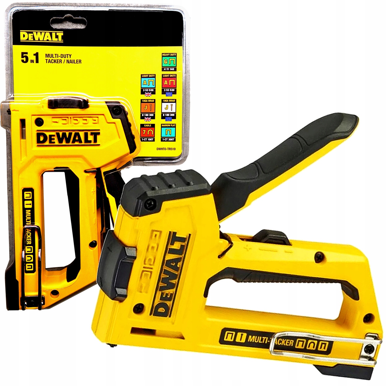 

Zszywacz tapicerski Tacker 5w1 DeWalt 6-14mm