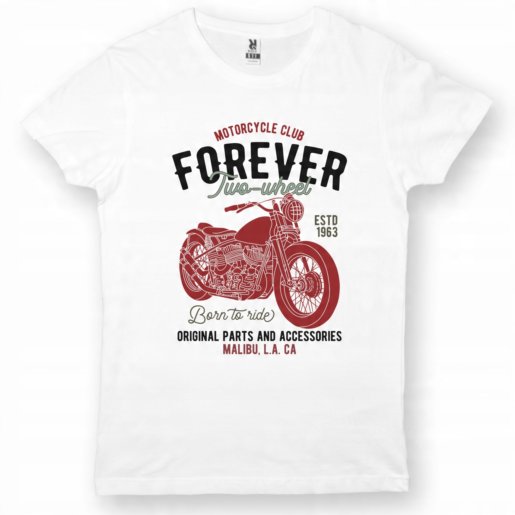 

Koszulka Forever Two Wheels Motor Vintage L