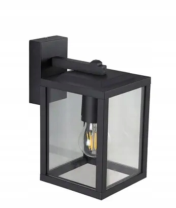 

Kinkiet ogrodowy Gaia S Black E27 czarny IP44 Edo