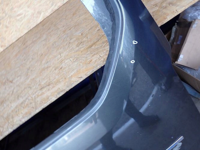 FORD TRANSIT CUSTOM 13- boot doors rear part