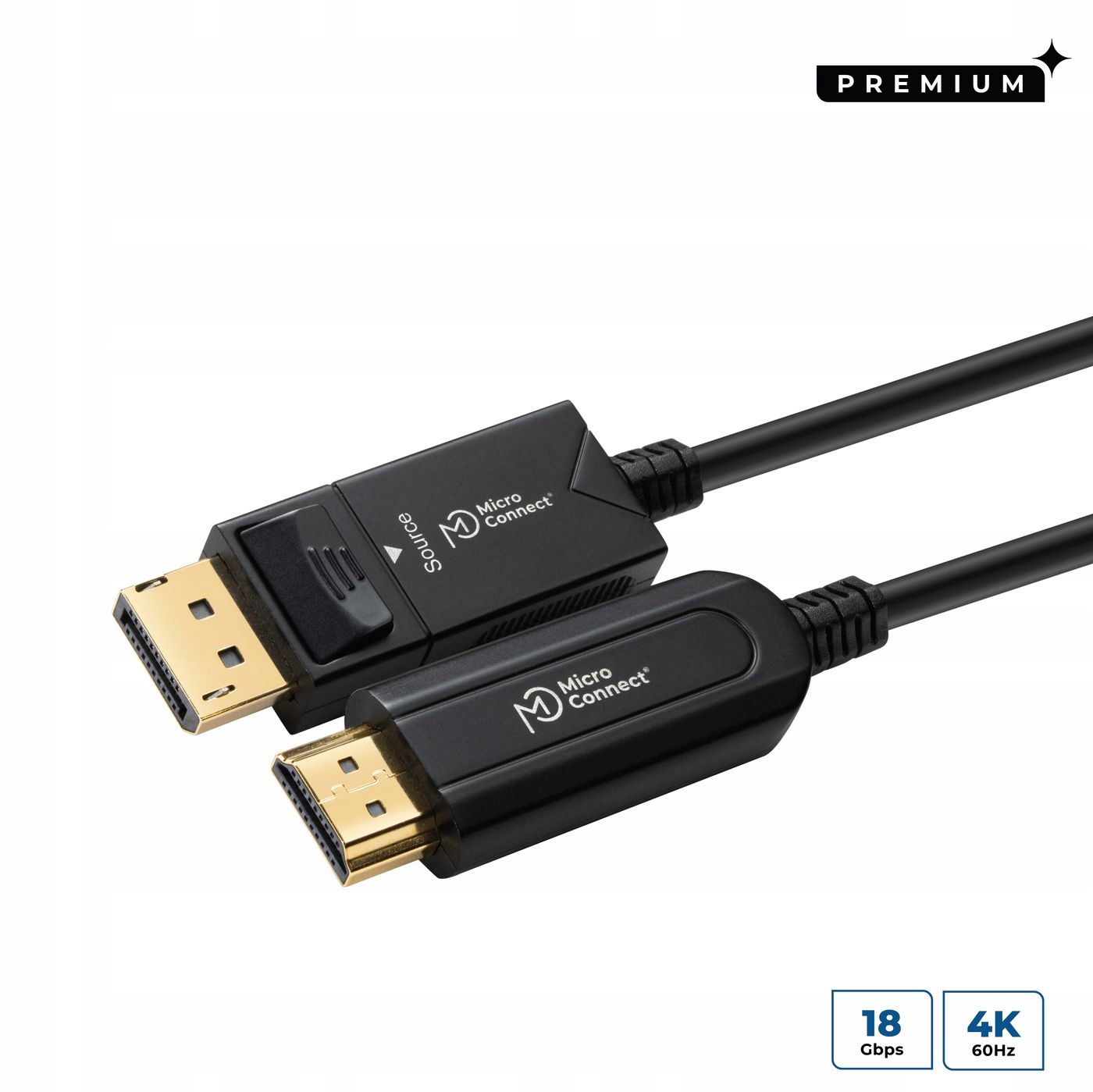 MicroConnect Premium Optic Dp – Hdmi kabel
