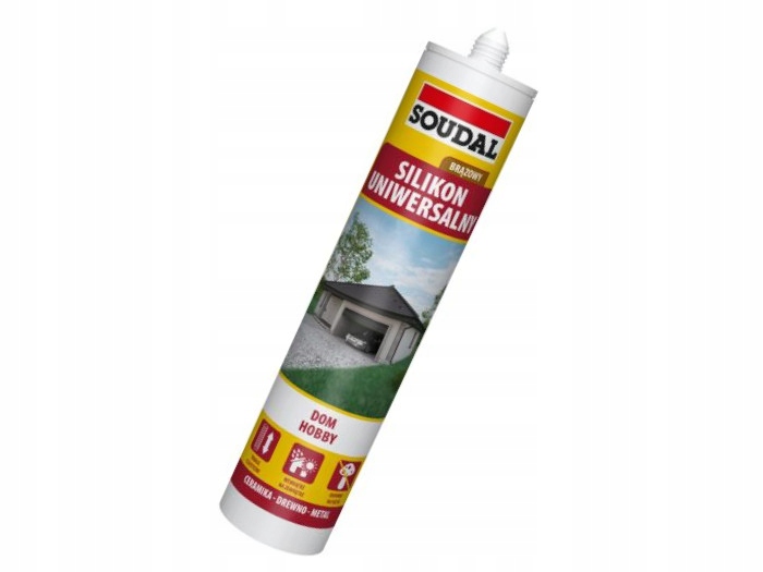 

Soudal Silikon Uniwersalny Brązowy Dom/Hobby 280ml