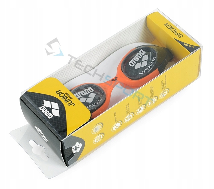 ARENA SPIDER OKULARY OKULARKI PŁYWACKIE NA BASEN Kod producenta 0334657465999