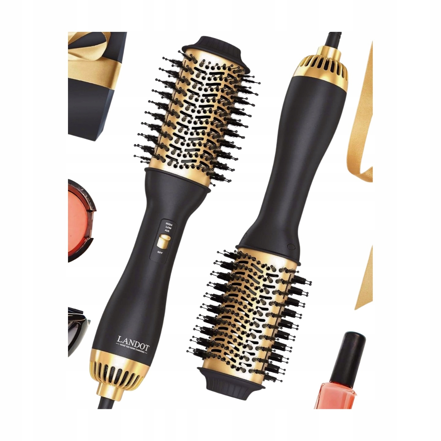 Landot SM-5368 Kartáč na kulmu na horký vzduch Ionizace Titan 1000W