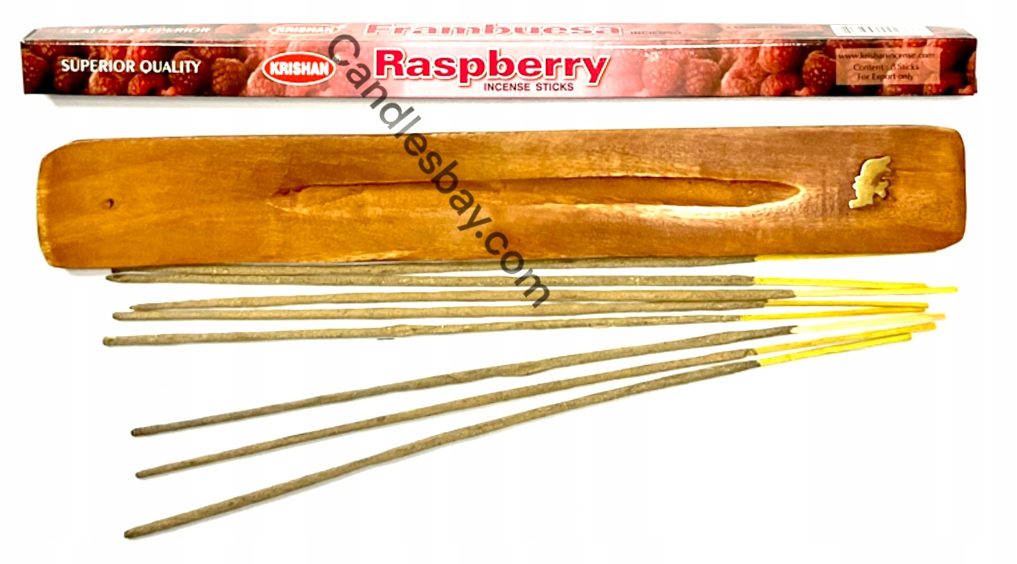 

Kadzidełka długie Krishan Raspberry Malina 8szt