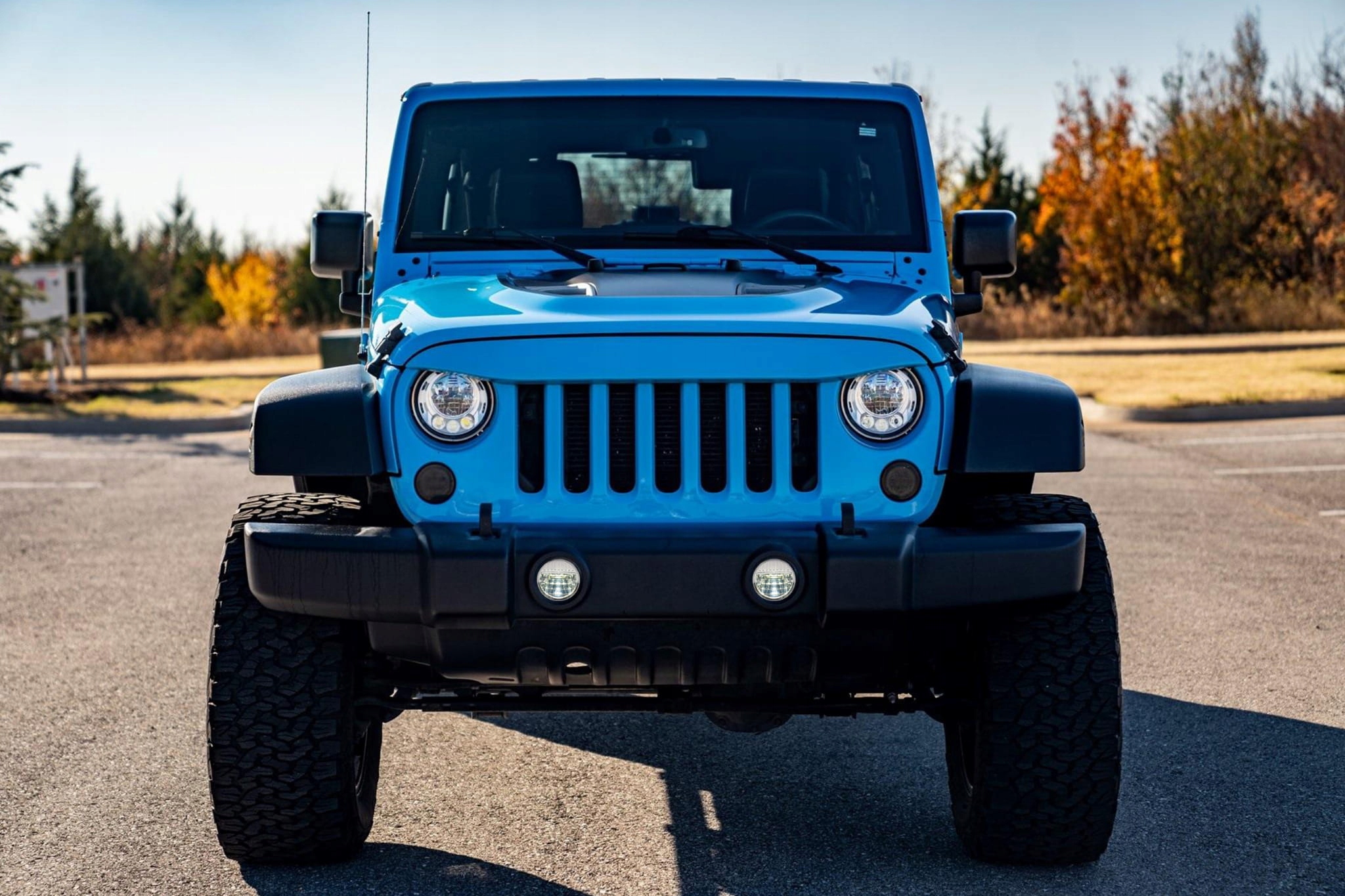 JEEP WRANGLER JK 2007-2018 ŚWIATŁA PRZECIWMGIELNE LED KOMPLET Producent części Inny